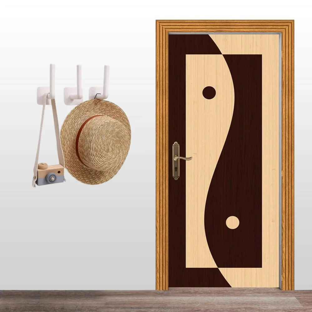 👣4/$20. Multi-Purpose Self-Adhesive Wall Hanger Hooks for Bedroom, Bath. 2 Pcs